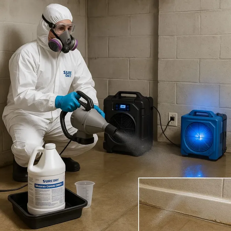 Sanitization and Odor Removal process in Preston City, CT