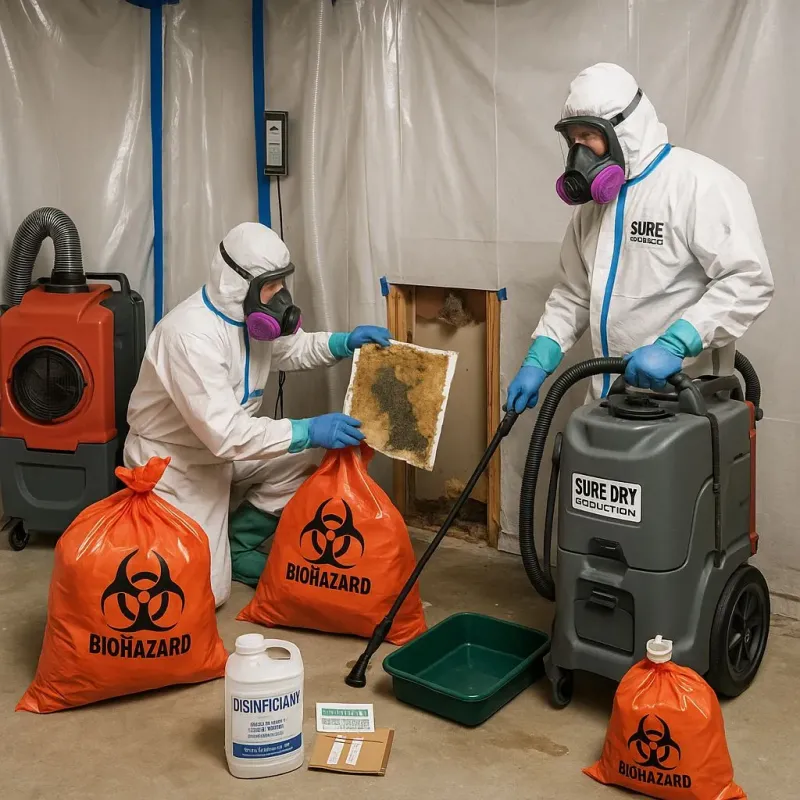 Contaminated Water Handling Protocols process in Preston City, CT