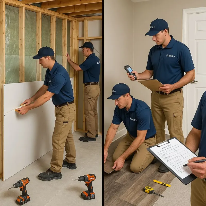 Repairs and Reconstruction process in Preston City, CT