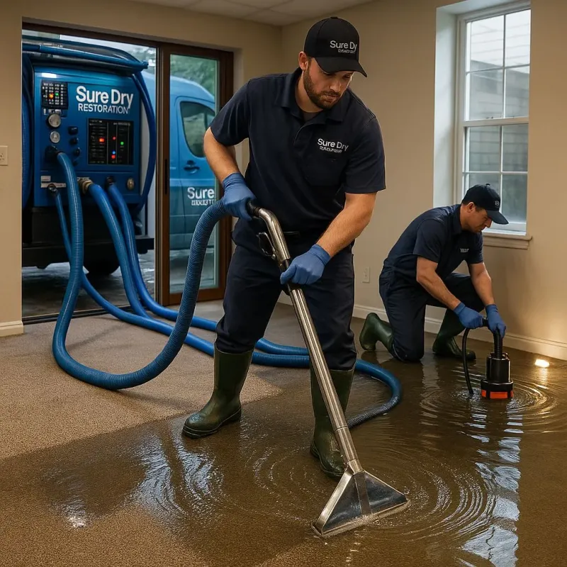 Water Extraction and Removal process in Preston City, CT